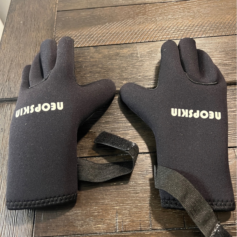 Neopskin 5mm XS Black Neoprene Gloves